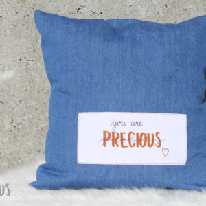 Coussin Bleu